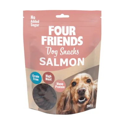 Hundesnacks laks 200 g