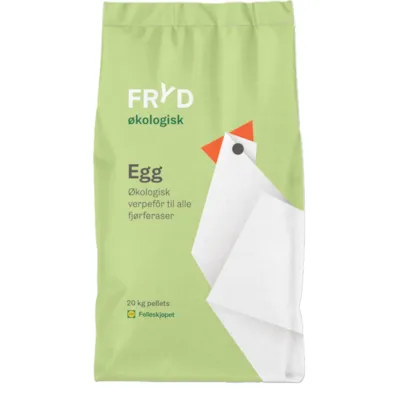 Økologisk egg 20 kg
