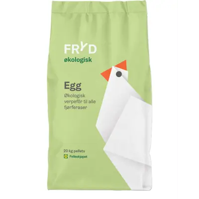 Økologisk egg 20 kg
