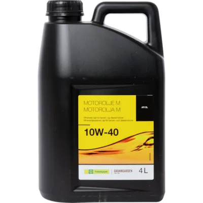 Motorolje mineralsk M SAE 10W-40 4 L