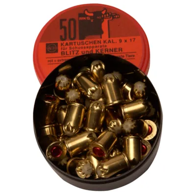 Patron til boltepistol rød 50 stk