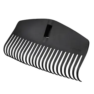 Hode til plenrive svart