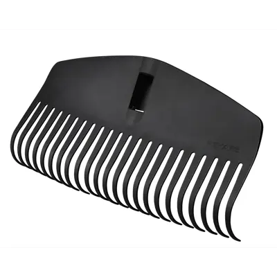 Hode til plenrive svart