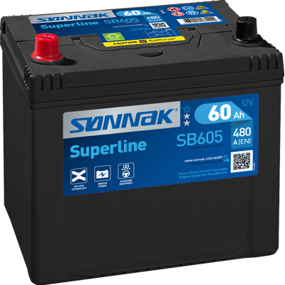 Bilbatteri superline SB605