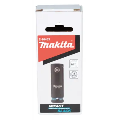 Kraftpipe lang Impact Black 18 mm 1/2", bilde 2