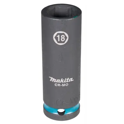 Kraftpipe lang Impact Black 18 mm 1/2"