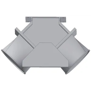 Fordeler 2-veis 45 grader