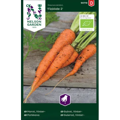 Frø vintergulrot Flakkée 2 økologisk