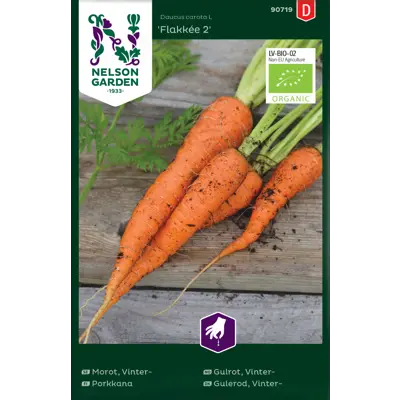 Frø vintergulrot Flakkée 2 økologisk