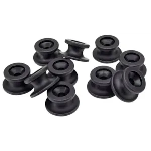 Festeknapp 1 stk svart