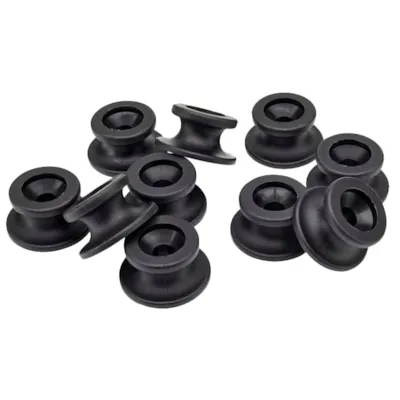 Festeknapp 1 stk svart