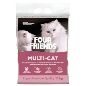 Kattesand Multicat uparfymert 10 kg