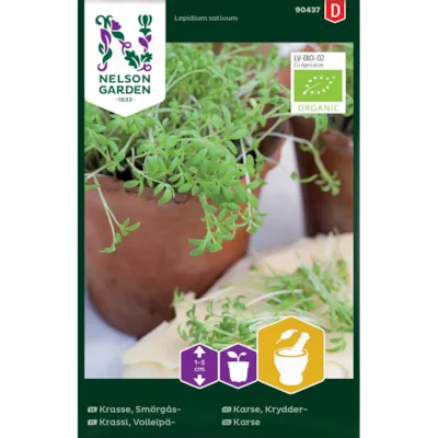 Frø krydderkarse økologisk